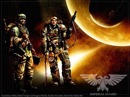 Warhammer 40,000: Dawn of War - Опора Человечества. Имперская Гвардия.