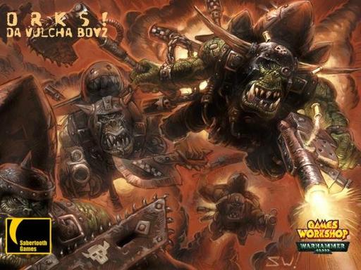 Warhammer 40,000: Dawn of War - Расы и фракции Warhammer 40,000: Зеленокожие (чем заняться орку в космосе)