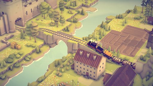 Новости - Islands & Trains — уютные диорамы с паровозиком